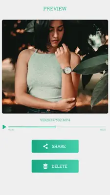 Video Crop android App screenshot 0