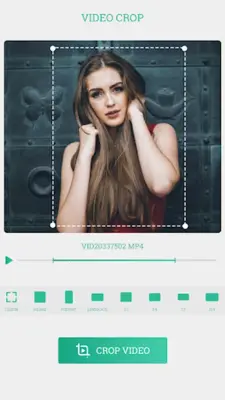 Video Crop android App screenshot 1